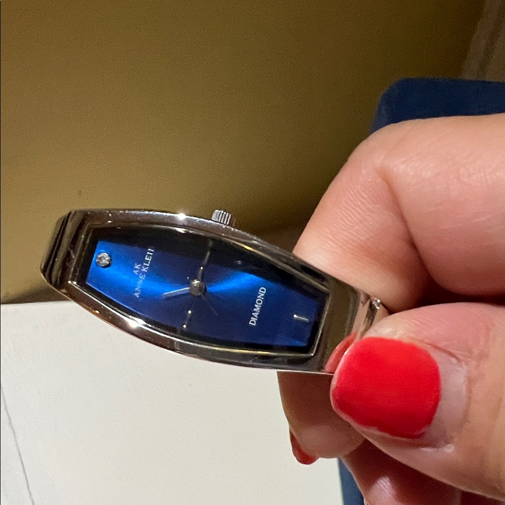 Anne Klein II Silver and Blue women’s Watch